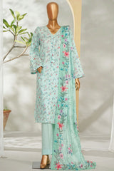 Bin Saeed Stitched 3 Piece Exclusive Printed Lawn Vol-01 Collection'2026-LSM-2638 FEROZI
