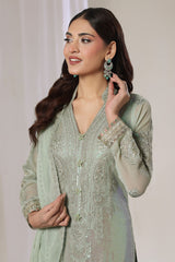 Aura By Soghat Unstitched 3 Piece Luxury Chiffon Formals Suit-Lenora