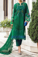 Maria B Unstitched 3 Piece Luxury Emb Lawn Eid 2 Suit-ML-02