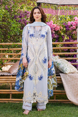 Manara by Maria Asif Baig Unstitched 3 Piece Luxury Lawn Collection'2023-ML-05-Lorena