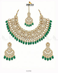 Magnificat Wide Gilded Bridal Set - Zeesy Jewellery
