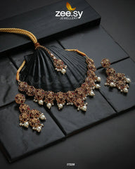 Magnolia Glimmer Necklace - Zeesy Jewellery