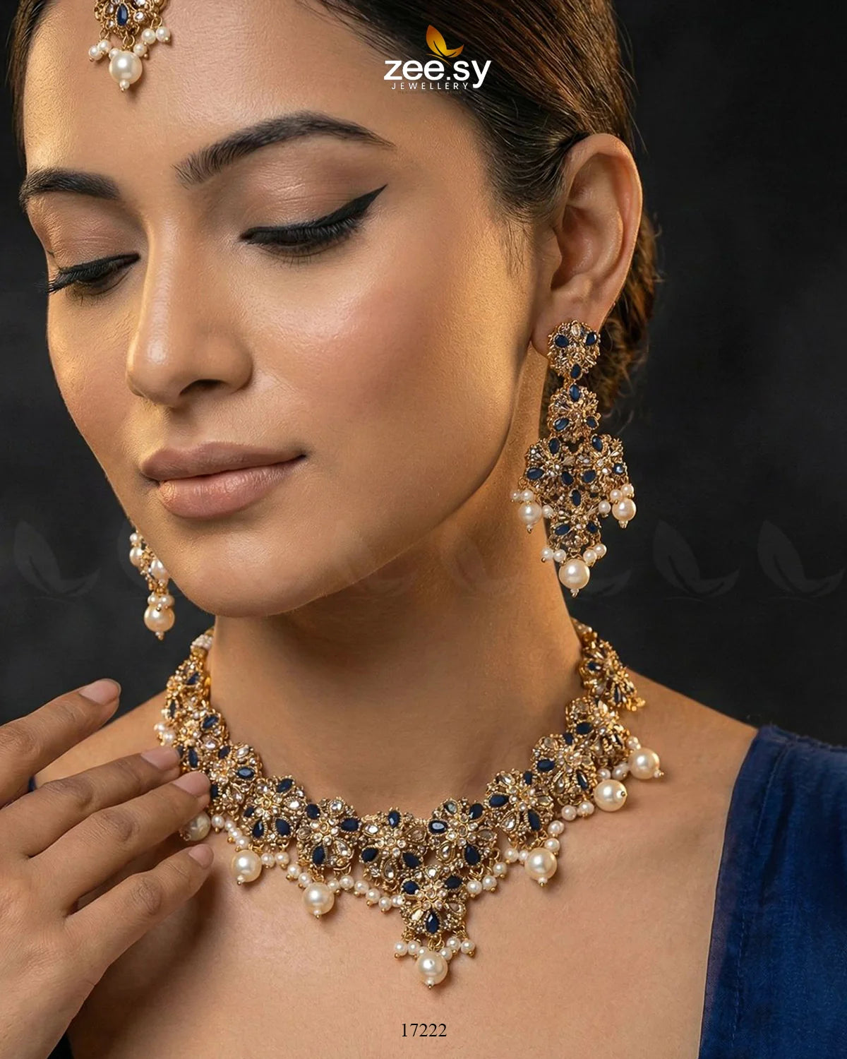 Magnolia Glimmer Necklace - Zeesy Jewellery