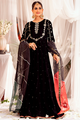 Bagh-E-Makhmal By Zaaviay Stitched Velvet Mahgul (Two Piece)