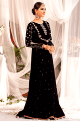 Bagh-E-Makhmal By Zaaviay Stitched Velvet Mahgul (Two Piece)