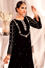 Bagh-E-Makhmal By Zaaviay Stitched Velvet Mahgul (Two Piece)