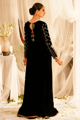 Bagh-E-Makhmal By Zaaviay Stitched Velvet Mahgul (Two Piece)