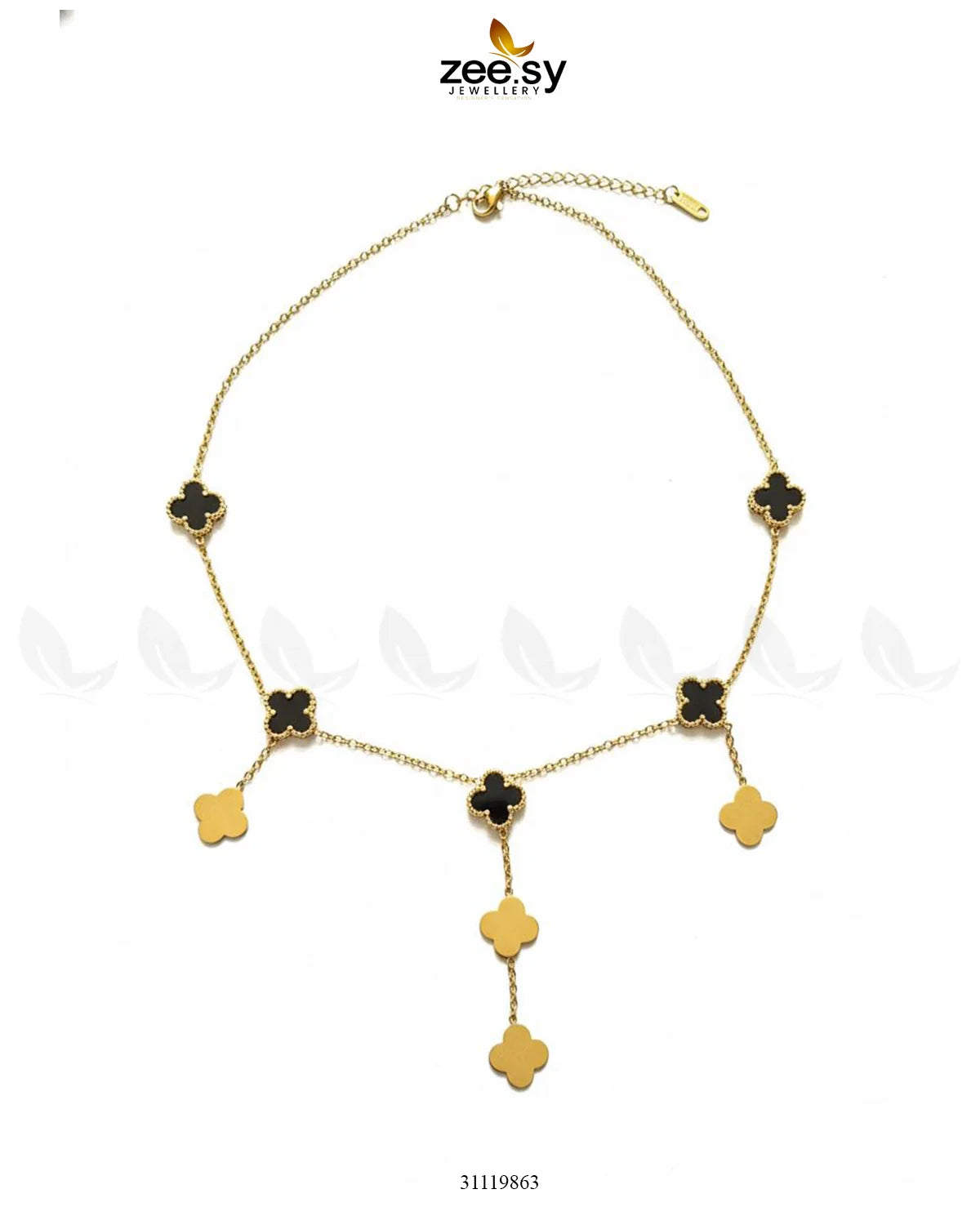 Meridian Lucky Floral Chain - Zeesy Jewellery