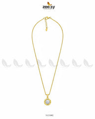 Minimalist Roman Circle Chain - Zeesy Jewellery
