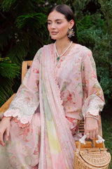 Gardenia By Nureh Unstitched 3 Piece Emb & Printed Lawn Doria Suit-NSG-208
