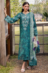 Gardenia By Nureh Unstitched 3 Piece Emb & Printed Lawn Doria Suit-NSG-210