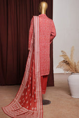 Bin Saeed Exclusive Printed Lawn With Farshi Shalwar Vol-06 Collection'2025-NSM-2168-Pink