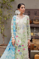 Daily Delights By Nureh Unstitched 3 Piece Emb and Printed Chikankari Lawn Suit-Nureh-DD-15