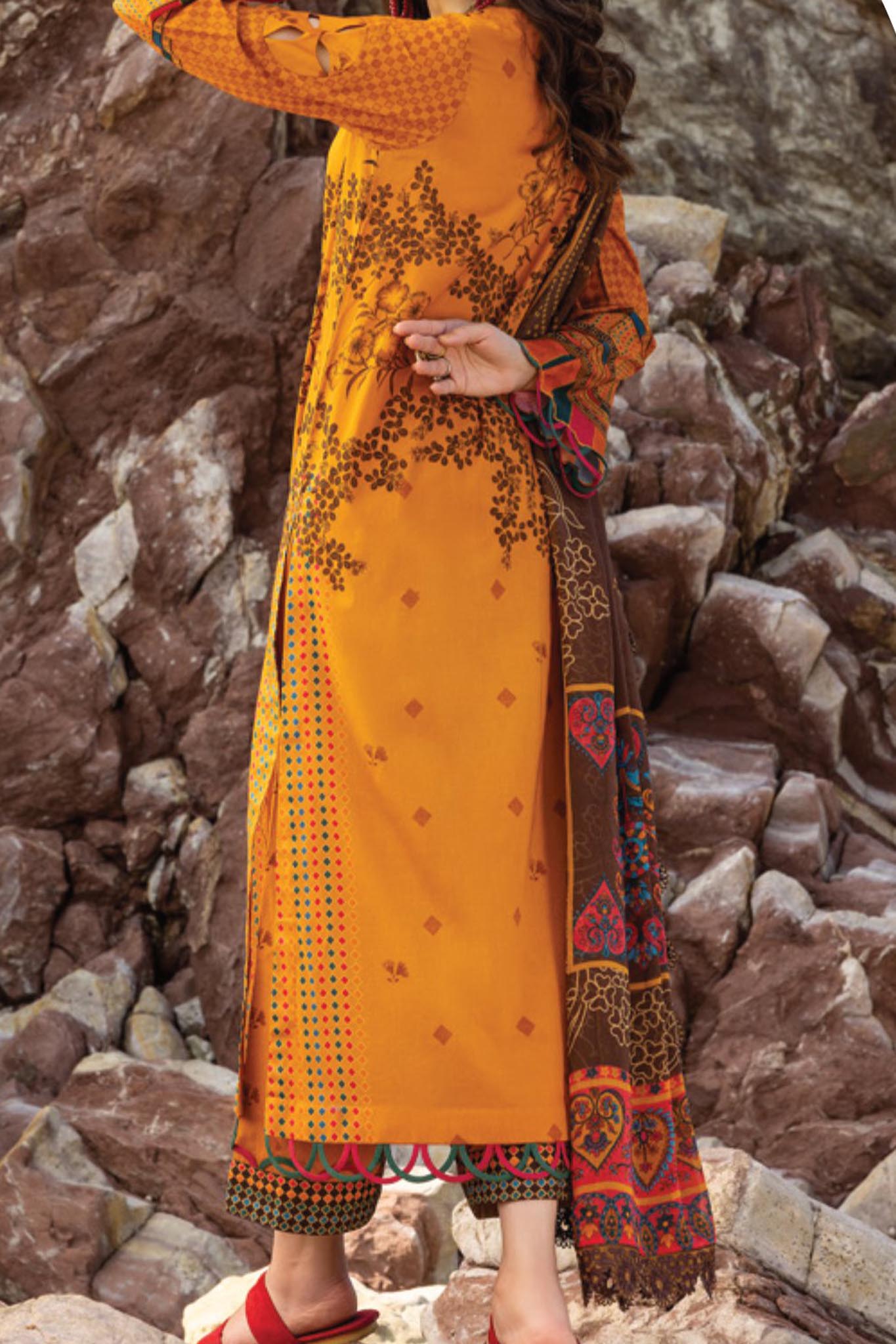 Print Melody By Charizma Unstitched 3 Piece Printed Lawn Vol-03 Collection'2024-PM4-21