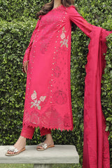 Qalamkar Unstitched 3 Piece Emb Festive Lawn Collection'2024-PS-06-Maliha