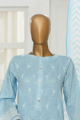 Printkari By HZ Stitched 3 Piece Chikankari Vol-06 Suit-PTR-3P-831