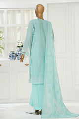 Printkari By HZ Stitched 3 Piece Chikankari Vol-06 Suit-PTR-3P-834