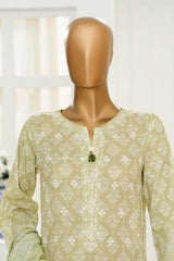 Printkari By HZ Stitched 3 Piece Chikankari Vol-06 Suit-PTR-3P-836