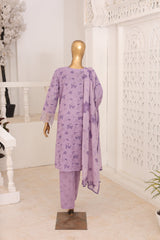 Oswah Women By Suntex Stitched 3 Piece Emb & Printed Lawn Suit-OS-2666