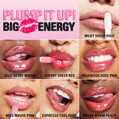 Revolution Pout Bomb Plumping Gloss Wild Mauve Pink