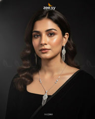 Heirloom Shared Bloom Necklace Set - Zeesy Jewellery