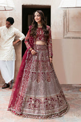 Mehfil Shagna by Ramsha Unstitched 3 Piece Festive Formals Suit-SF-01-Gulrukh