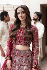 Mehfil Shagna by Ramsha Unstitched 3 Piece Festive Formals Suit-SF-01-Gulrukh