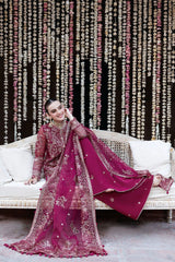 Mehfil Shagna by Ramsha Unstitched 3 Piece Festive Formals Suit-SF-03-Maher