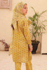 Shifa Girls By Suntex Stitched 3 Piece Summer Emb Lawn Collection'2024-SH-2422