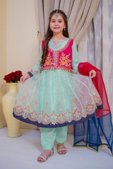 Eid Ki Tayyari By Shanzey Stitched 3 Piece Luxury Formals Suit-SHK-5001