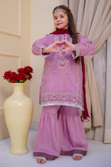 Eid Ki Tayyari By Shanzey Stitched 3 Piece Luxury Formals Suit-SHK-5004