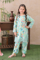 Muskurahatain By Shanzey Stitched 3 Piece Kids Lawn Suit-SHK-6404