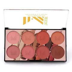 Muicin-8 Colors Professional Blusher Palette