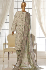 Bin Saeed Stitched 3 Piece Exc Printed Lawn Vol-02 Collection-SM-1761-Skin