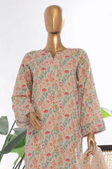 Bin Saeed Stitched 3 Piece Exclusive Printed Lawn Vol-03 Suit-SM-1836-Skin