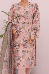 Bin Saeed Stitched 3 Piece Printed Lawn Vol-03 Collection'2024-SM-627-Skin