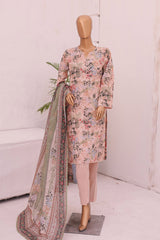 Bin Saeed Stitched 3 Piece Printed Lawn Vol-03 Collection'2024-SM-627-Skin