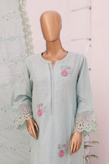 Bin Saeed Stitched 3 Piece Luxury Emb Lawn Collection'2024-SM-633-Mint
