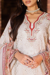 Imrozia Serene Stitched 3 Piece Luxury Summer Suit-SP-51 MEHZA