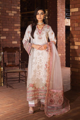 Imrozia Serene Stitched 3 Piece Luxury Summer Suit-SP-51 MEHZA