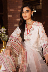 Imrozia Serene Stitched 3 Piece Luxury Summer Suit-SP-51 MEHZA