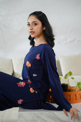 Sprinkles Stitched Emb 2 Piece Suit -Aurora Wrap