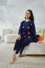 Sprinkles Stitched Emb 2 Piece Suit -Aurora Wrap