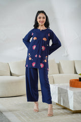 Sprinkles Stitched Emb 2 Piece Suit -Aurora Wrap