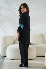 Sprinkles Stitched Emb 2 Piece Suit -Harper Tailored