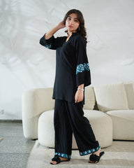 Sprinkles Stitched Emb 2 Piece Suit -Harper Tailored