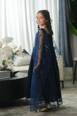 Sprinkles Stitched Formals Festive Kids-Midnight Veil - 1pc