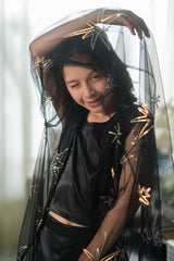 Sprinkles Stitched Formals Festive Kids-Starveil Noir - 3pcs