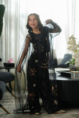 Sprinkles Stitched Formals Festive Kids-Starveil Noir - 3pcs