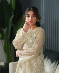 Sprinkles Stitched Formals Festive Kids-Ivory Layer - 2pcs